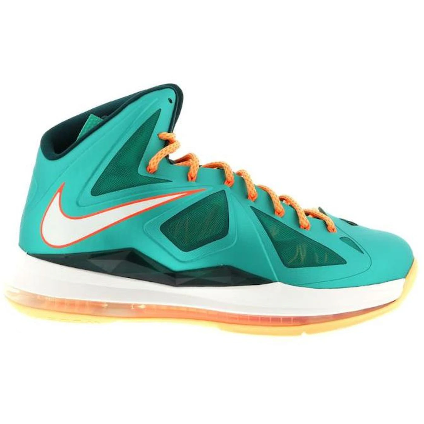 Nike LeBron X Miami Dolphins 2 Nike LeBron X Miami Dolphins