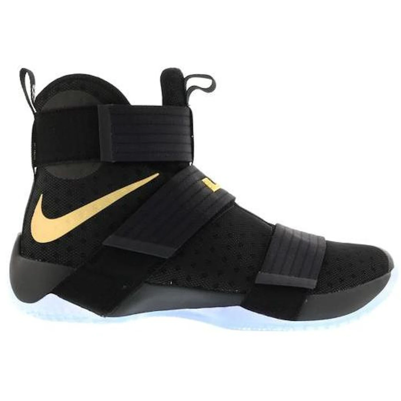 Nike LeBron Zoom Soldier 10 Black Gold (Nike iD) 1 Nike LeBron Zoom Soldier 10 Black Gold (Nike iD)