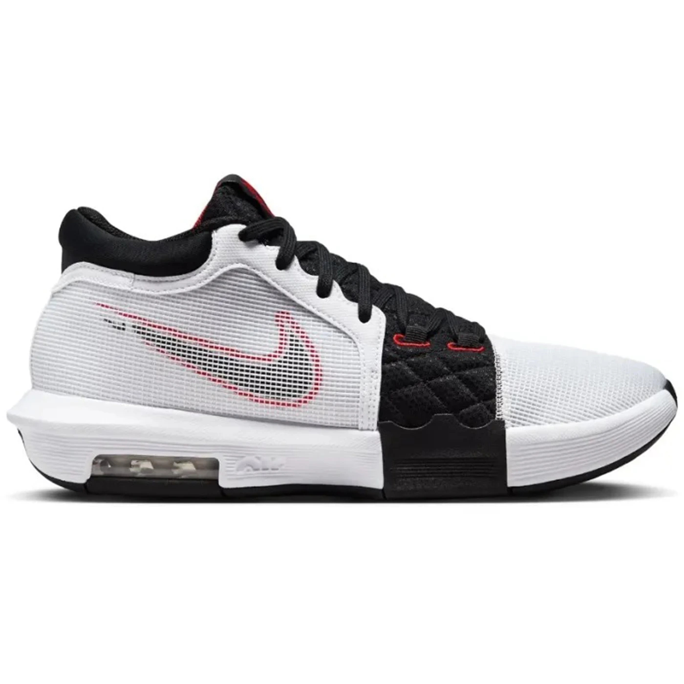 Nike Lebron Witness 8 White University Red Black 1 2