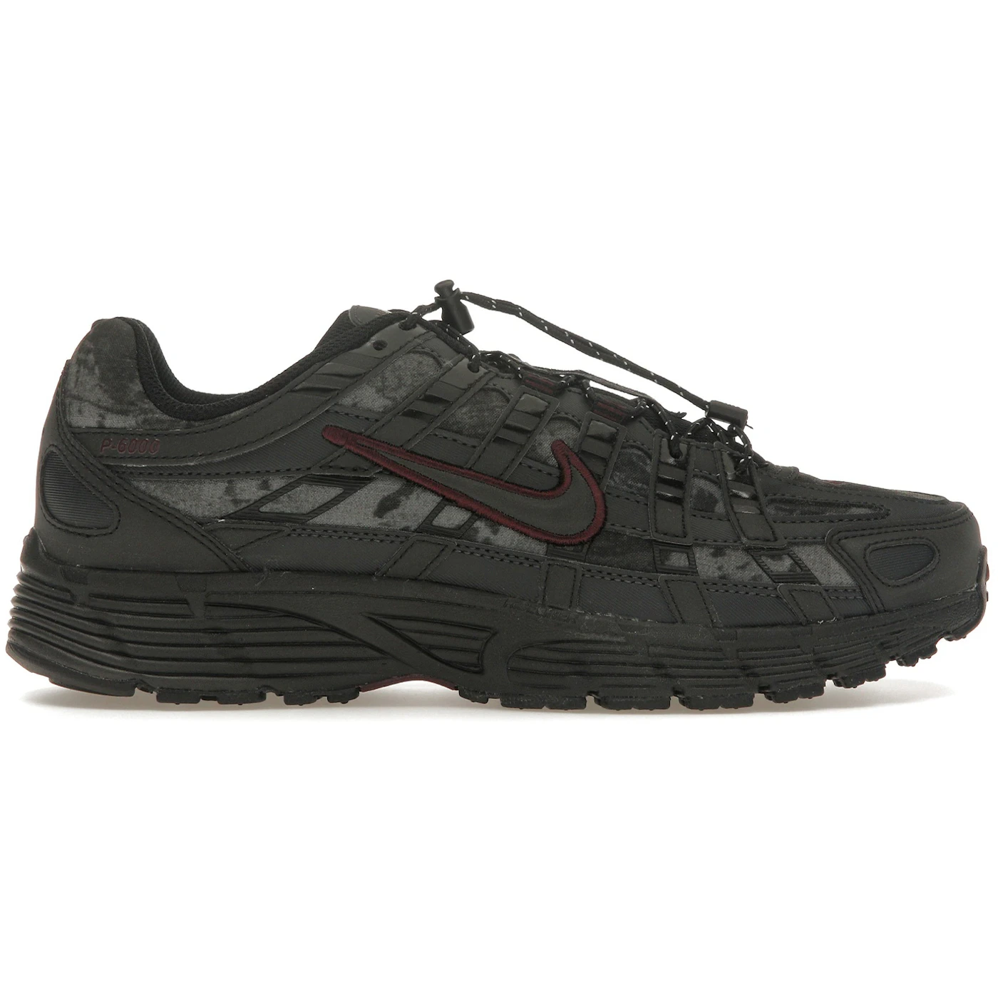 Nike P-6000 Black Burgundy Crush (Women's)