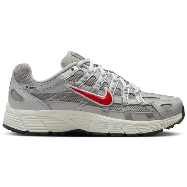 Nike P-6000 College Grey Phantom Fire Red (GS)