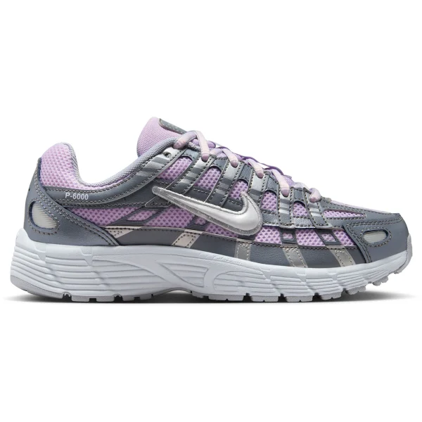 Nike P-6000 Doll Smoke Grey Metallic Silver White (GS)