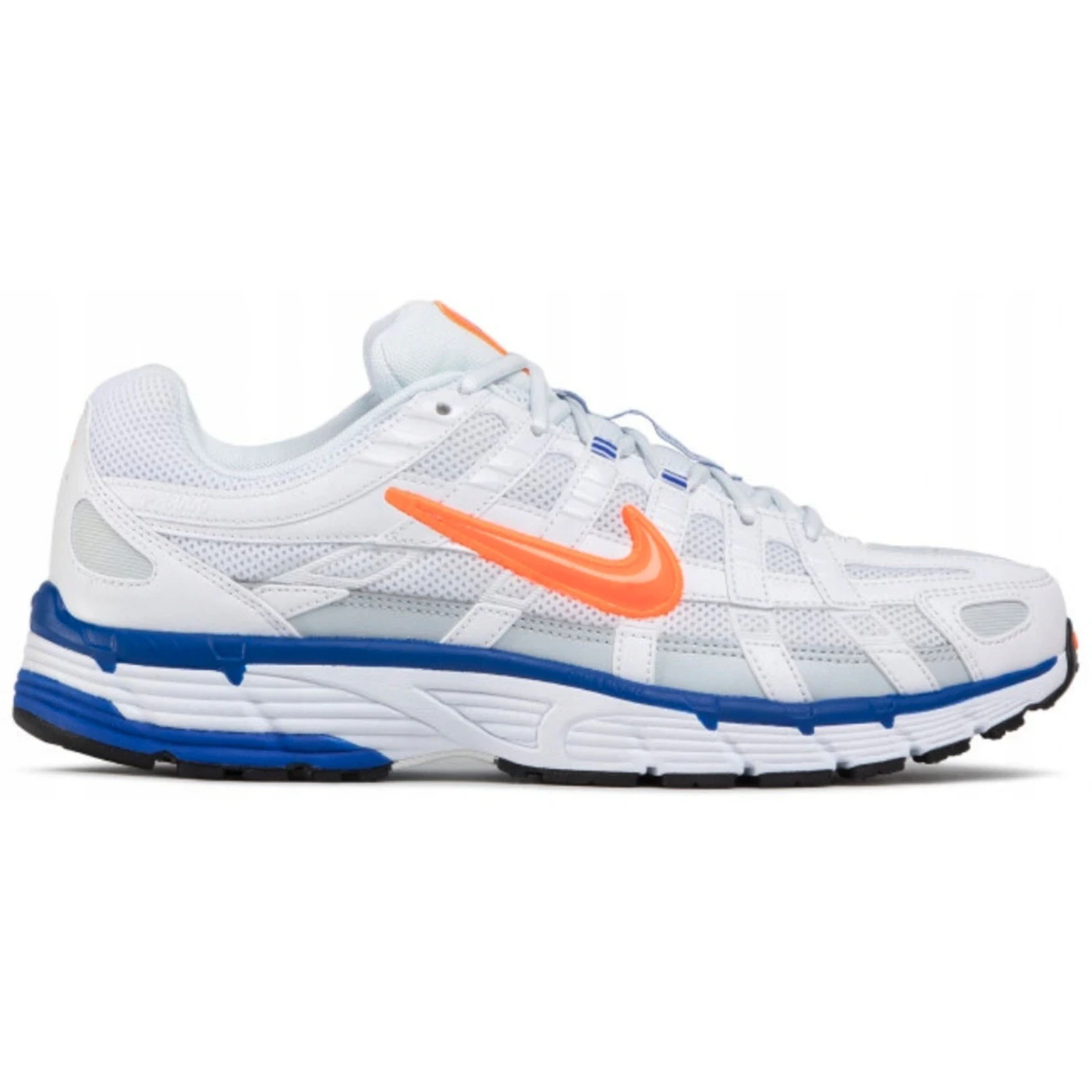 Nike P-6000 White Crimson Racer Blue