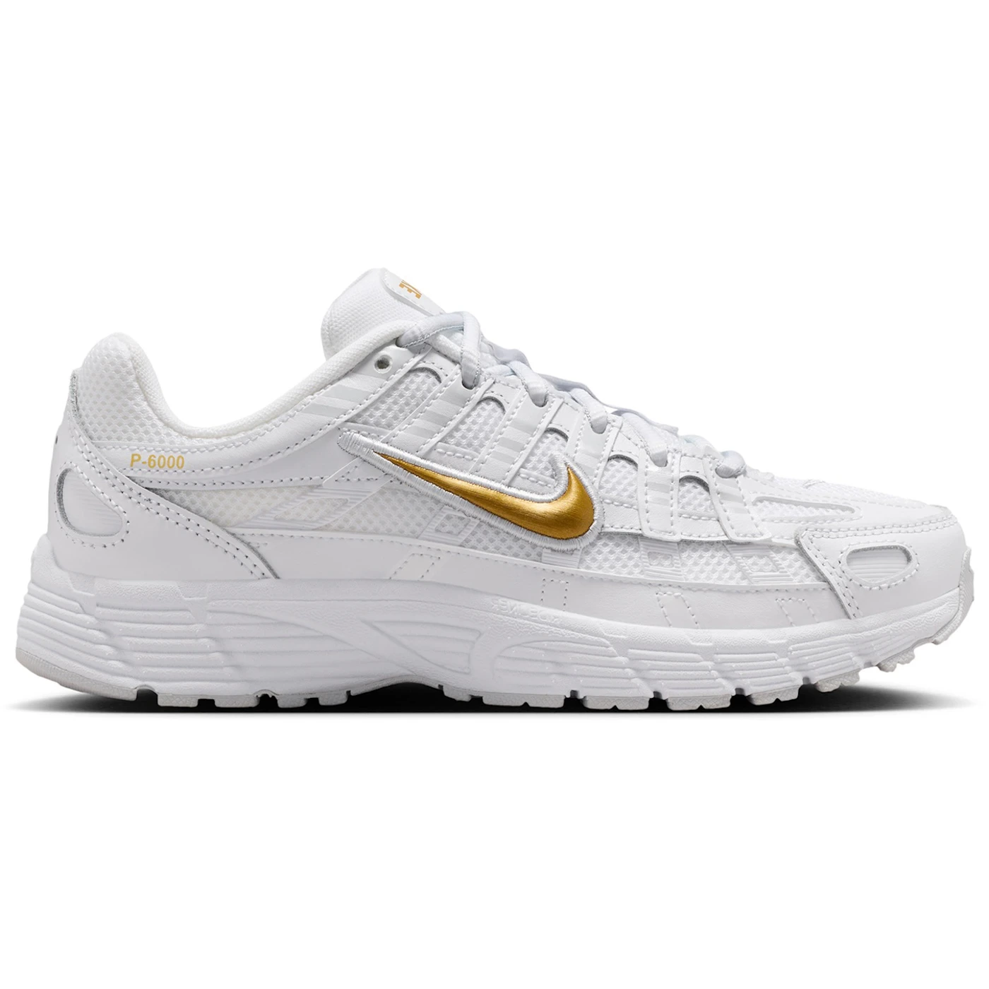 Nike P-6000 White Metallic Gold (GS)