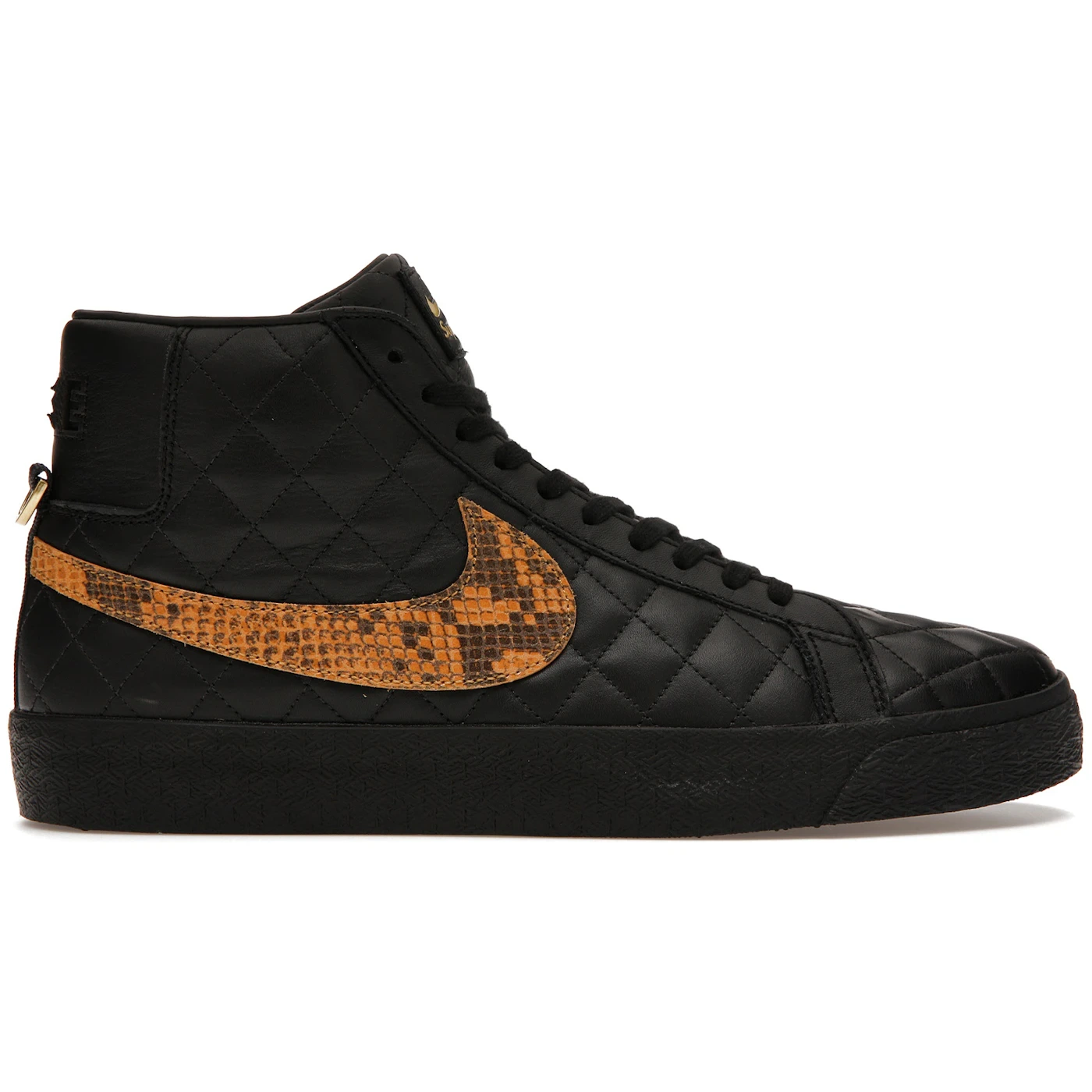 Nike SB Blazer Mid QS Supreme Black 2 Nike SB Blazer Mid QS Supreme Black