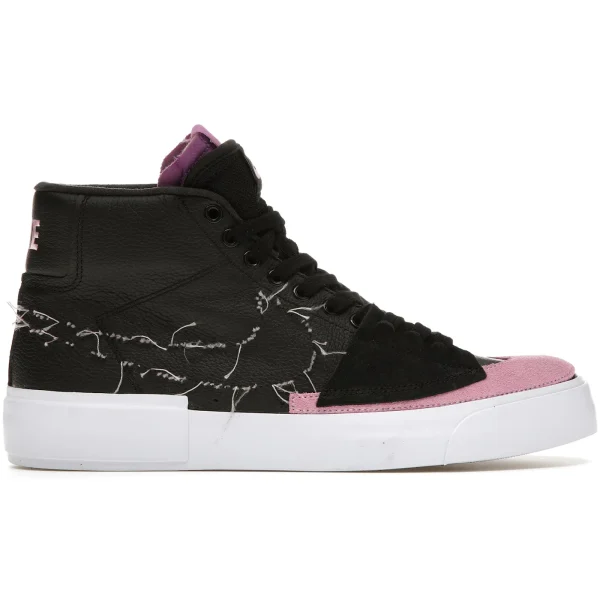 Nike SB Zoom Blazer Mid Edge Black Pink Rise