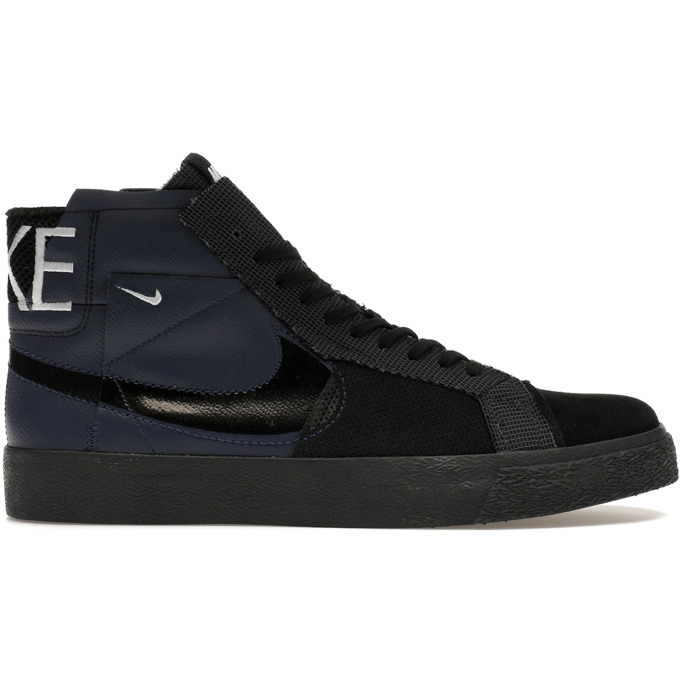 Nike SB Zoom Blazer Mid Premium Deconstructed Midnight Navy 1 Nike SB Zoom Blazer Mid Premium Deconstructed Midnight Navy