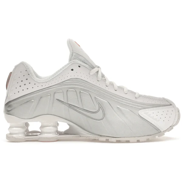 Nike Shox R4 White Metallic Silver (Women&rsquo;s)