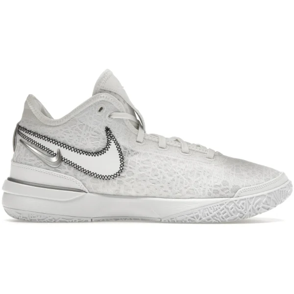 Nike Zoom LeBron NXXT Gen White Metallic Silver
