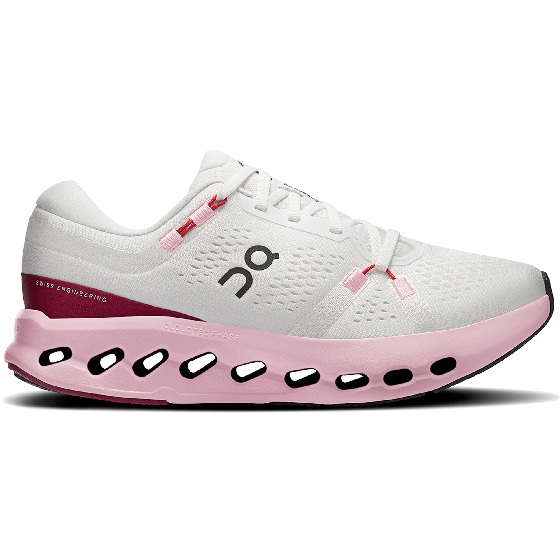 On Running Cloudsurfer 2 Ivory Peony Womens 1 2