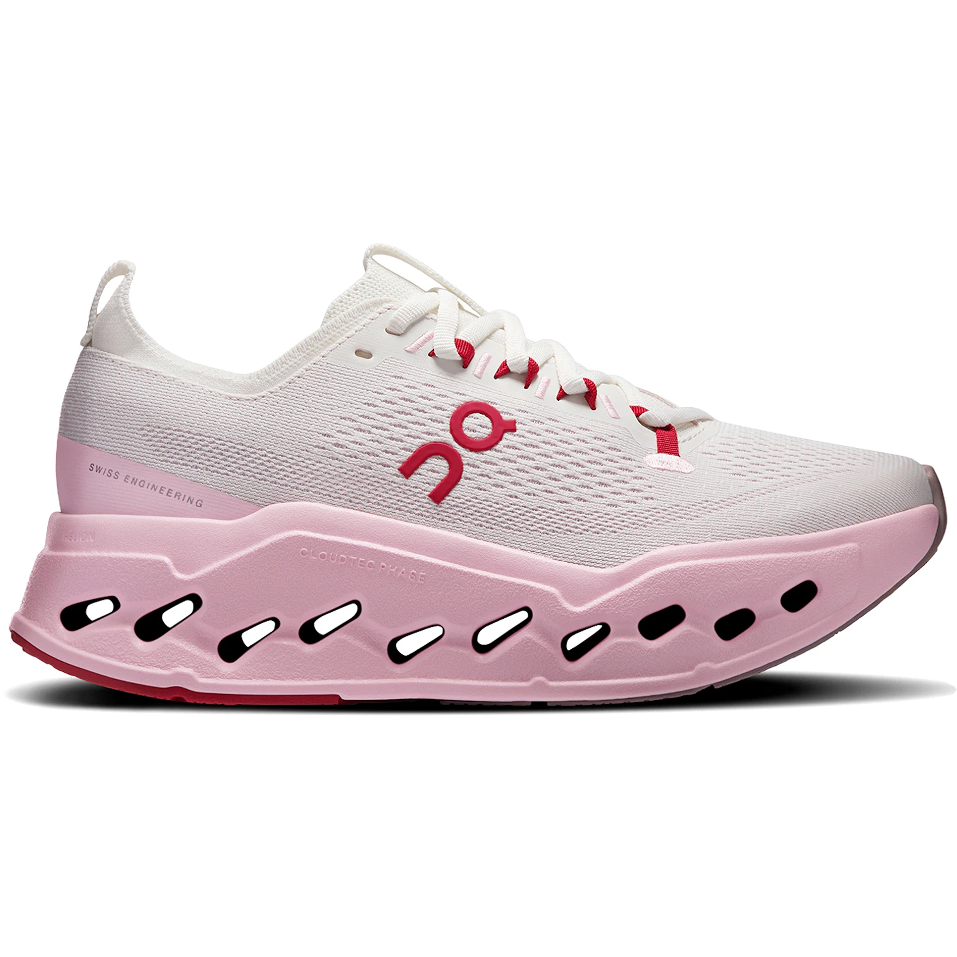 On Running Cloudsurfer Max Ivory Peony Womens 1 4