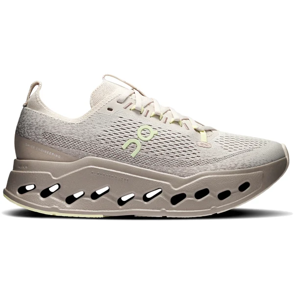 On Running Cloudsurfer Max Pelican Limelight (Womens)