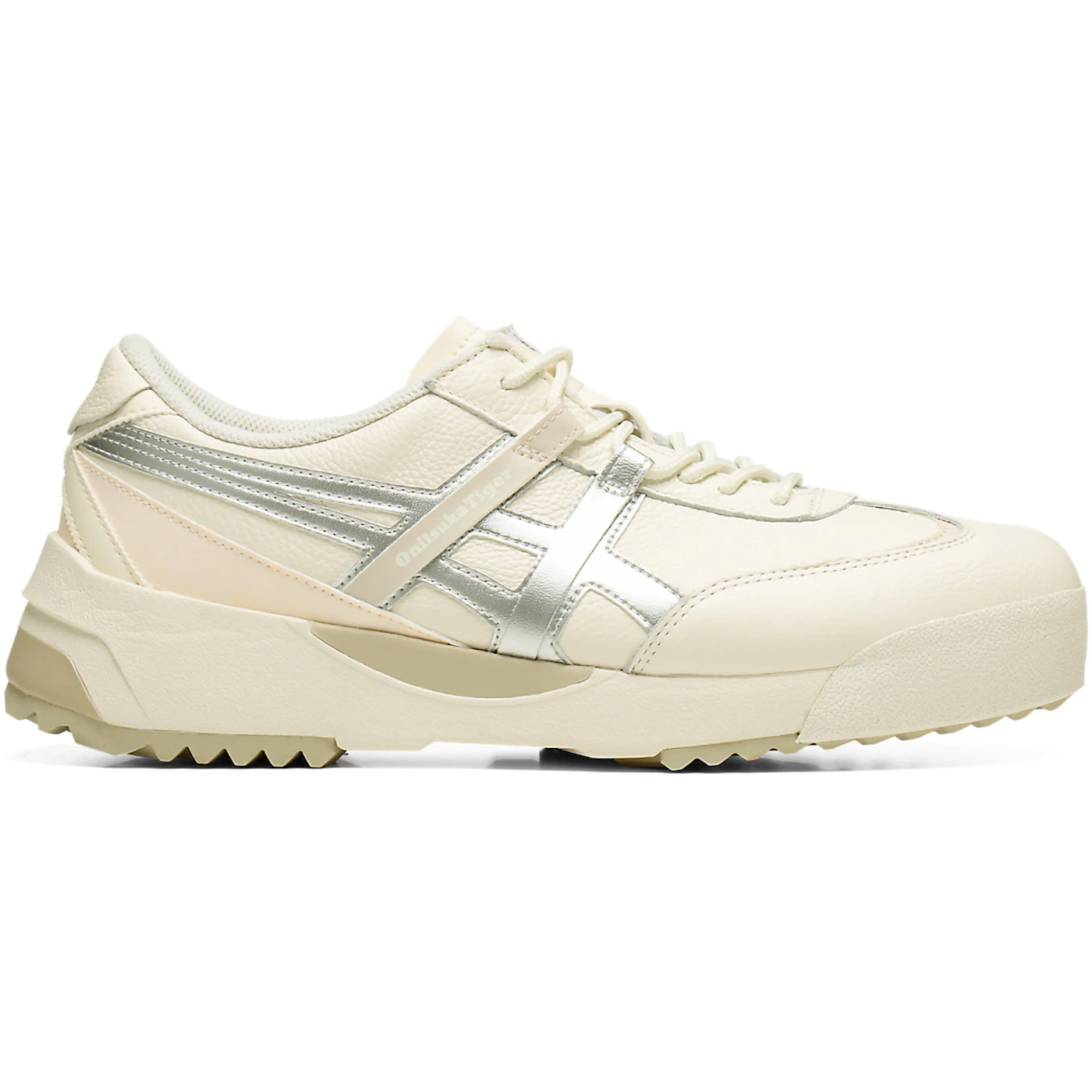 Onitsuka Tiger Delegation EX Cream Pure Silver 2 Onitsuka Tiger Delegation EX Cream Pure Silver