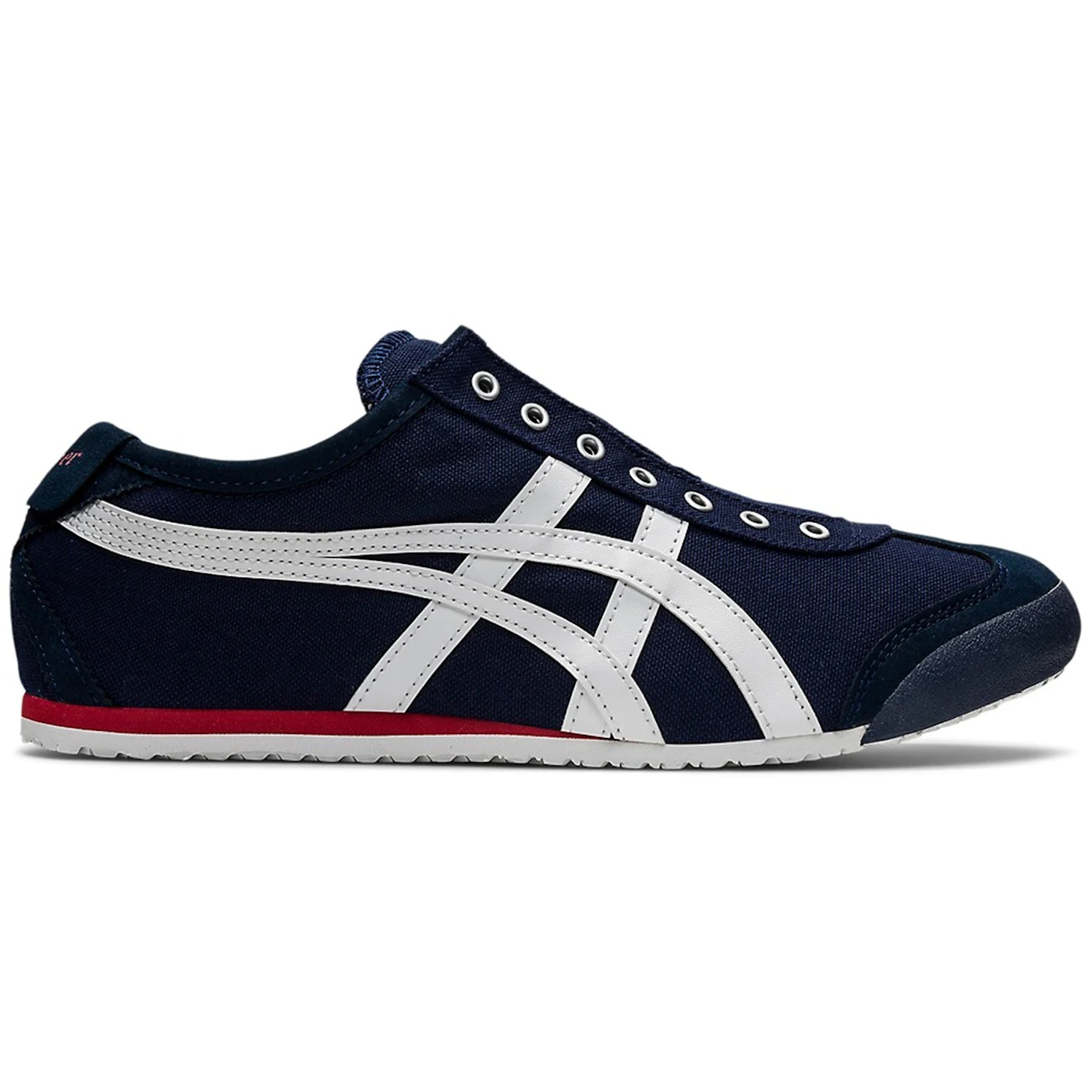 Onitsuka Tiger Mexico 66 Slip-On Navy Off-White Red 2 Onitsuka Tiger Mexico 66 Slip-On Navy Off-White Red