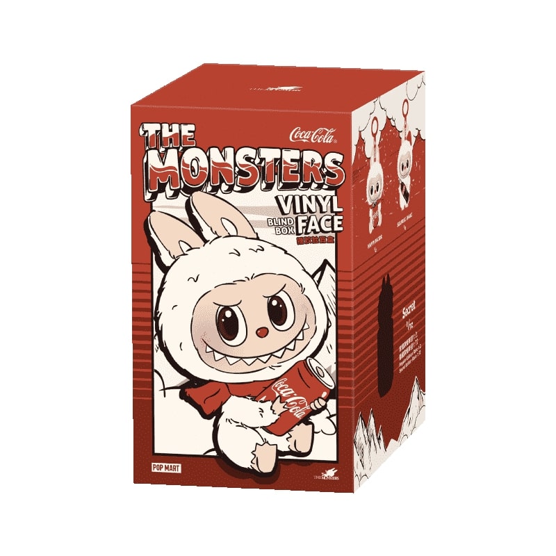 Pop Mart Labubu The Monsters Coca Cola Vinyl Plush Pendant Single Blind Box