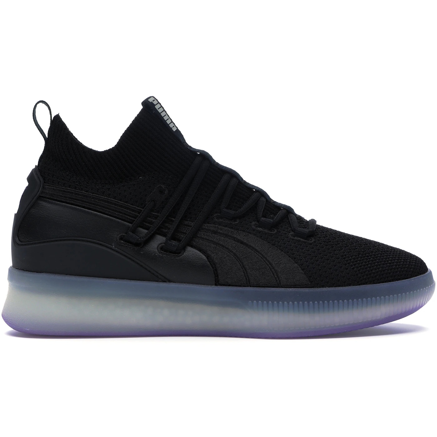 Puma Clyde Court Disrupt Black Electric Purple 2 Puma Clyde Court Disrupt Black Electric Purple