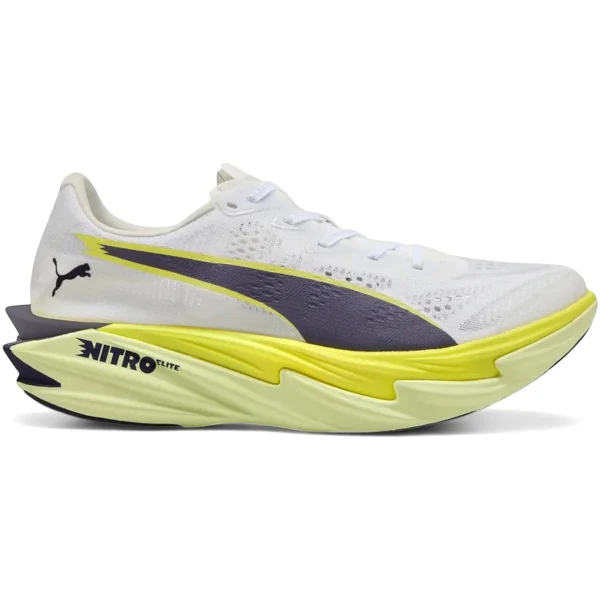 Puma Deviate Nitro Elite 4 White Apple Spritz Lime (Womens)