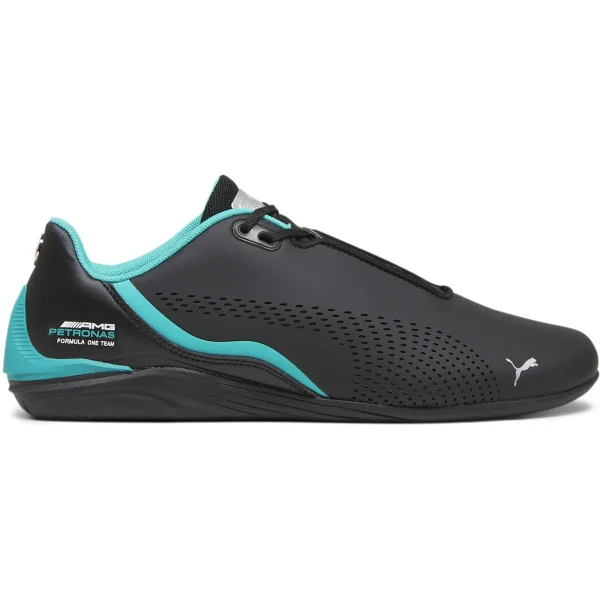 Puma Drift Cat Decima Mercedes AMG Petronas F1 Black Flat Dark Gray