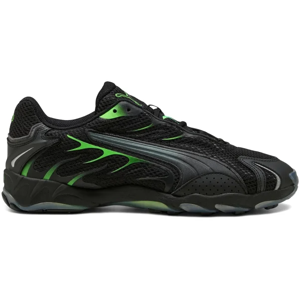 Puma Inhale Black Green Glare