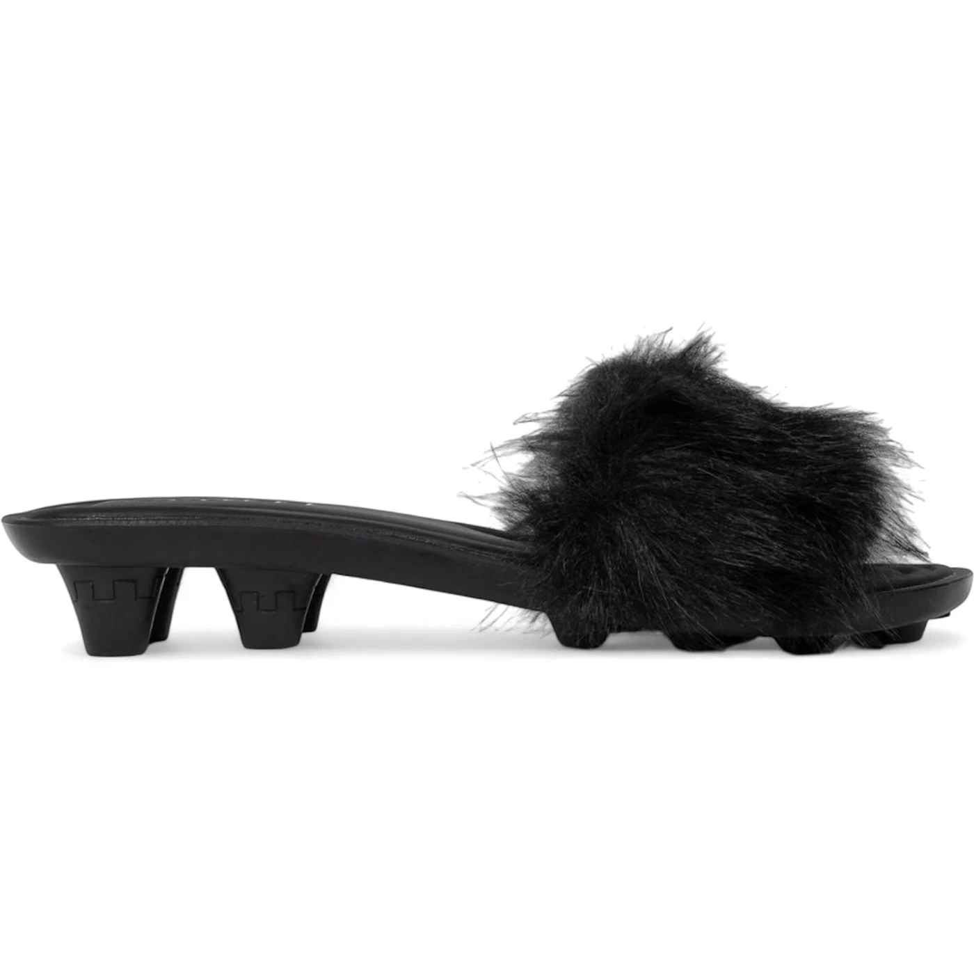 Puma Cat Cleat Sandals Fenty Chic Fur Black (Women's)