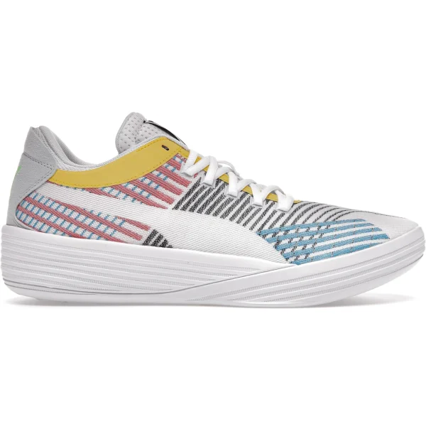Puma Clyde All-Pro White Blue Atoll