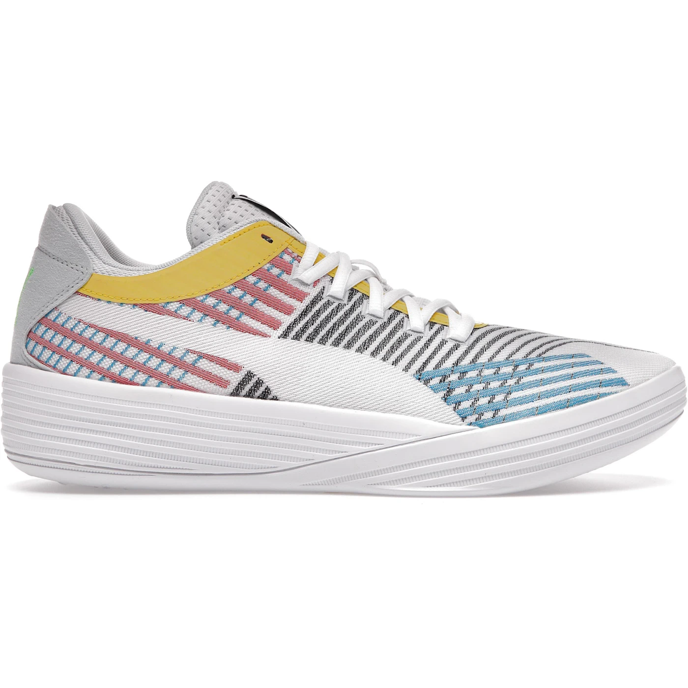 Puma Clyde All-Pro White Blue Atoll 1 Puma Clyde All-Pro White Blue Atoll