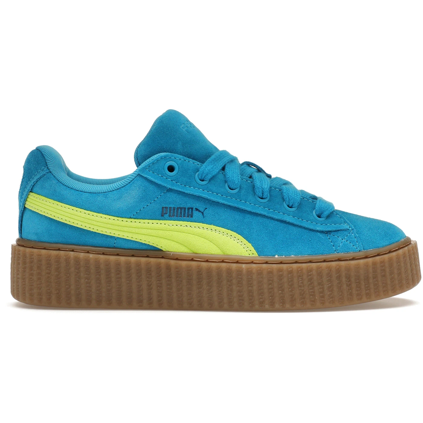 Puma Creeper Phatty Rihanna Fenty Speed Blue (Women's) 1 Puma Creeper Phatty Rihanna Fenty Speed Blue Womens 1 4