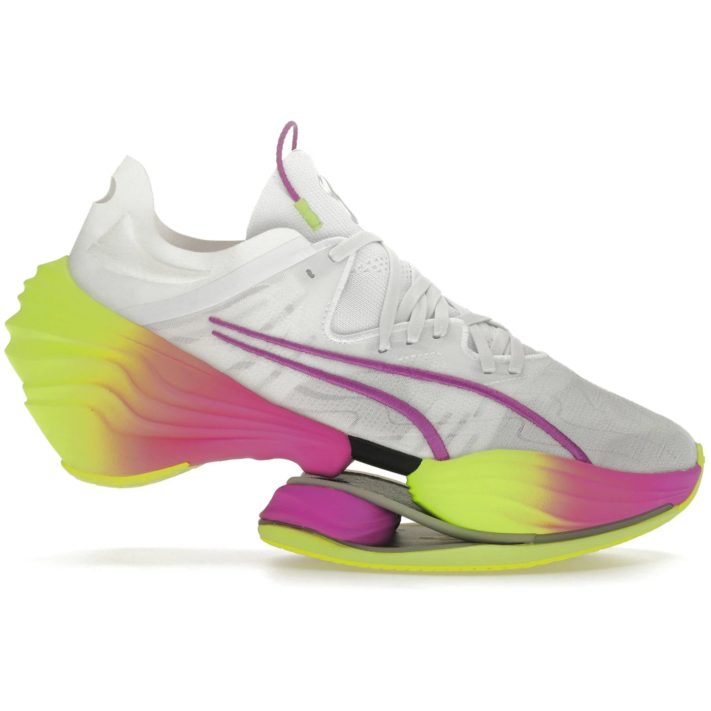 Puma Fast RB Nitro Elite LD Yellow Alert Pure Magenta Womens 1