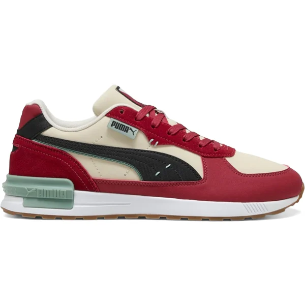 Puma Graviton Greenside Alpine Snow Black Dark Crimson