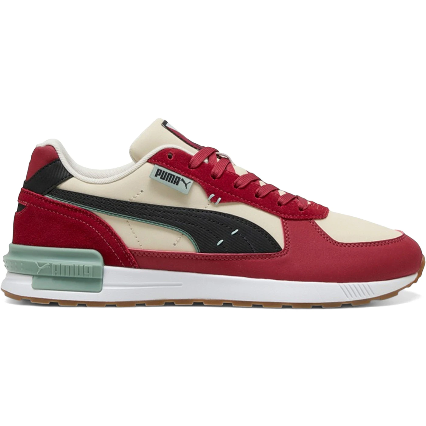Puma Graviton Greenside Alpine Snow Black Dark Crimson 1 4
