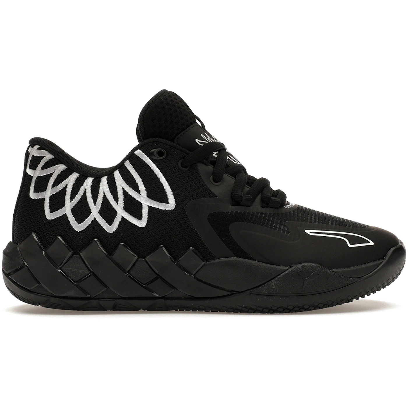 Puma LaMelo Ball MB.01 Black White (GS)