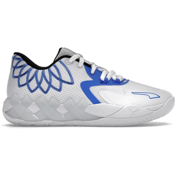 Puma LaMelo Ball MB.01 Lo Team Colors White Bluemazing