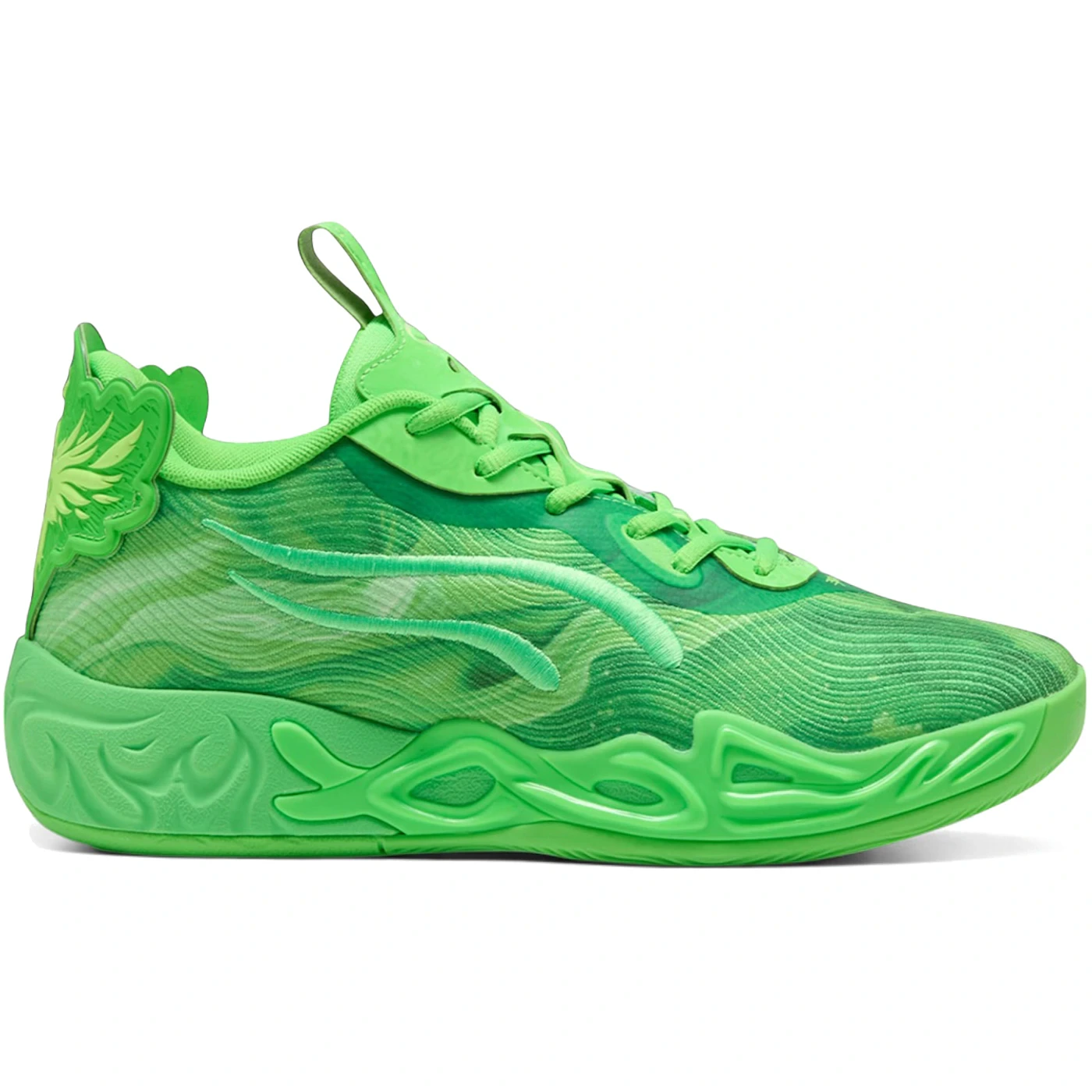 Puma LaMelo Ball MB.04 Lo Team Green Glare 1 3