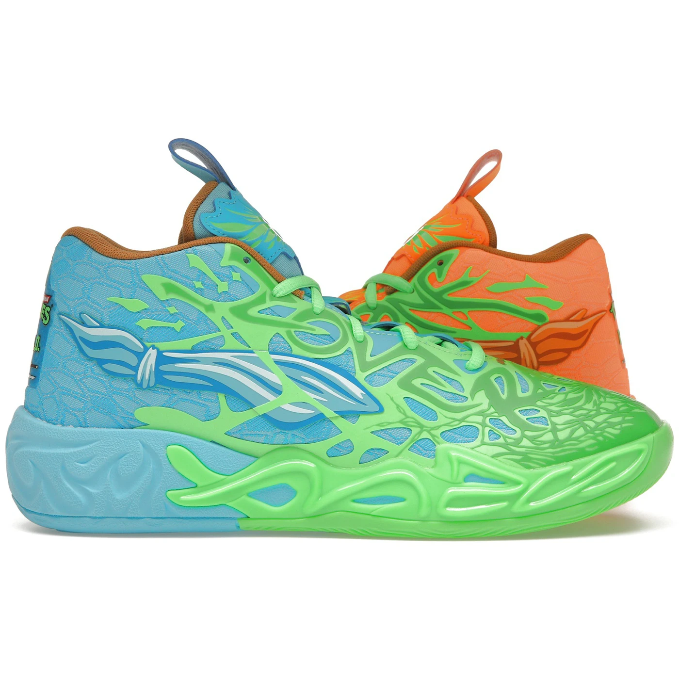 Puma LaMelo Ball MB.04 Teenage Mutant Ninja Turtles Leonardo & Michelangelo