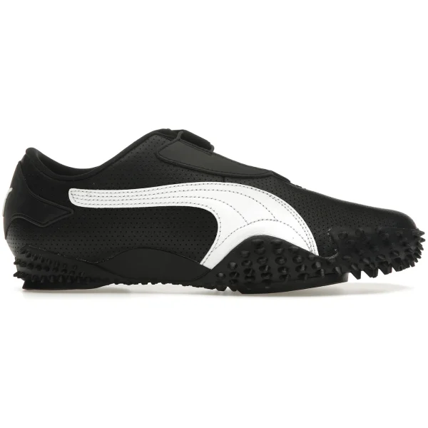 Puma Mostro Perforated Leather Black White