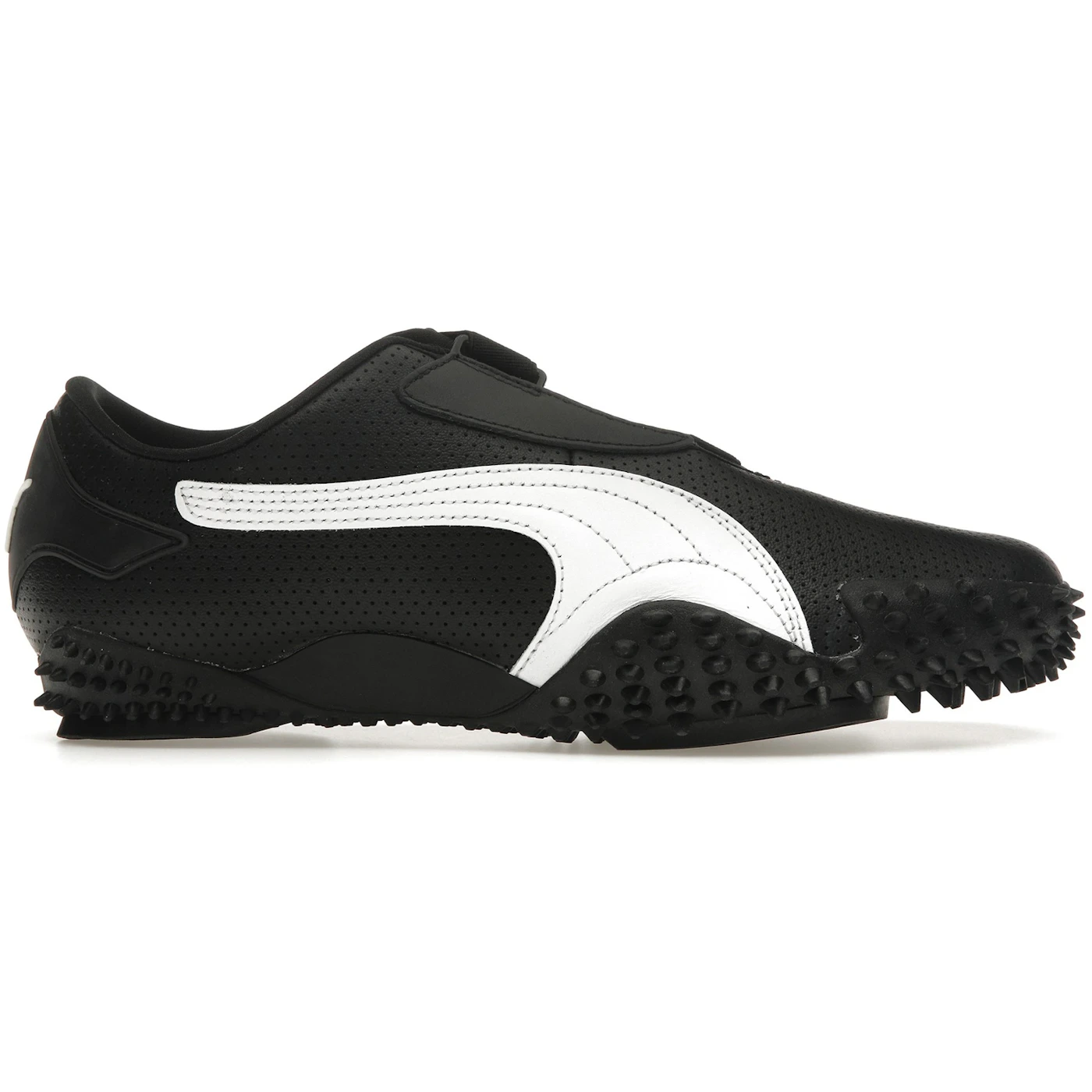 Puma Mostro Perforated Leather Black White