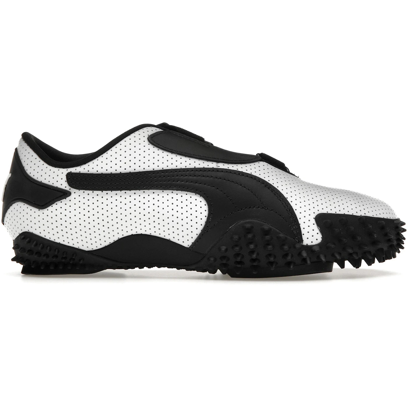 Puma Mostro Perforated Leather White Black