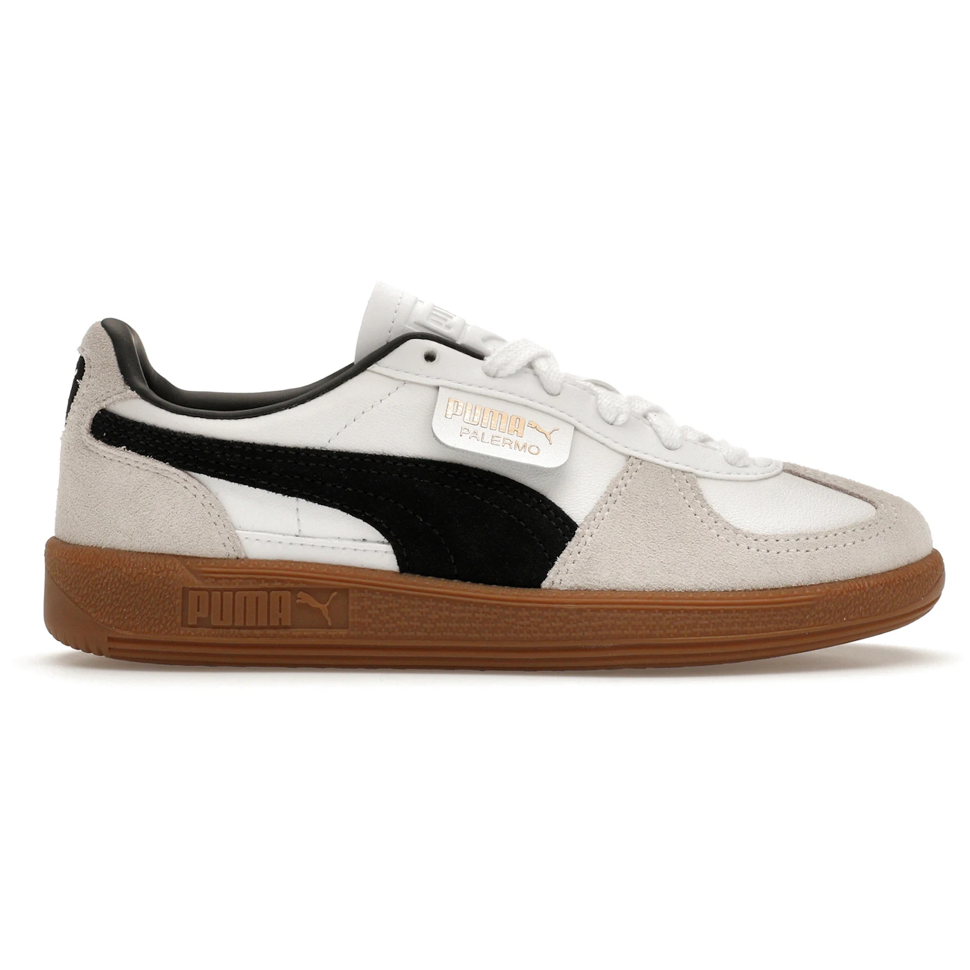 Puma Palermo White Vapor Grey Gum (Women's) 1 Puma Palermo White Vapor Grey Gum (Women's)