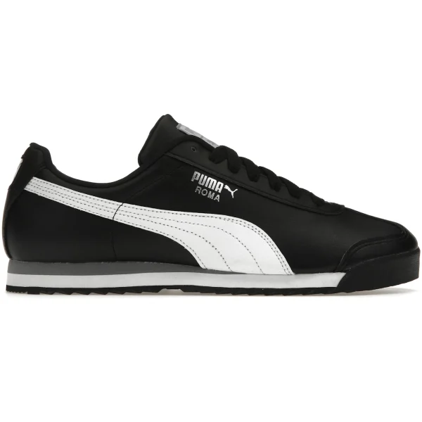 Puma Roma Basic Black-White-Puma Silver