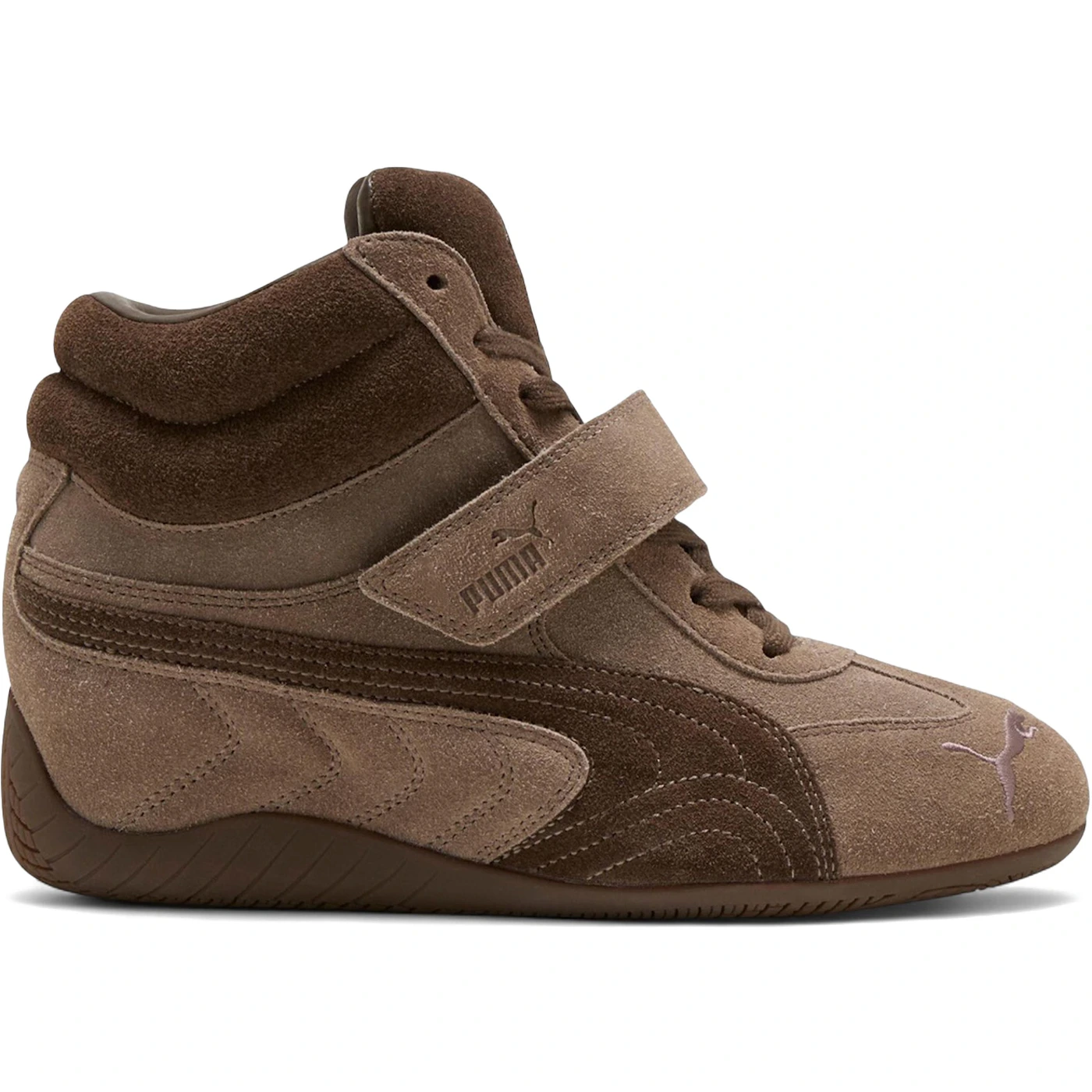 Puma Speedcat Wedge Totally Taupe Chocolate (Women's) 2 Puma Speedcat Wedge Totally Taupe Chocolate (Women's)
