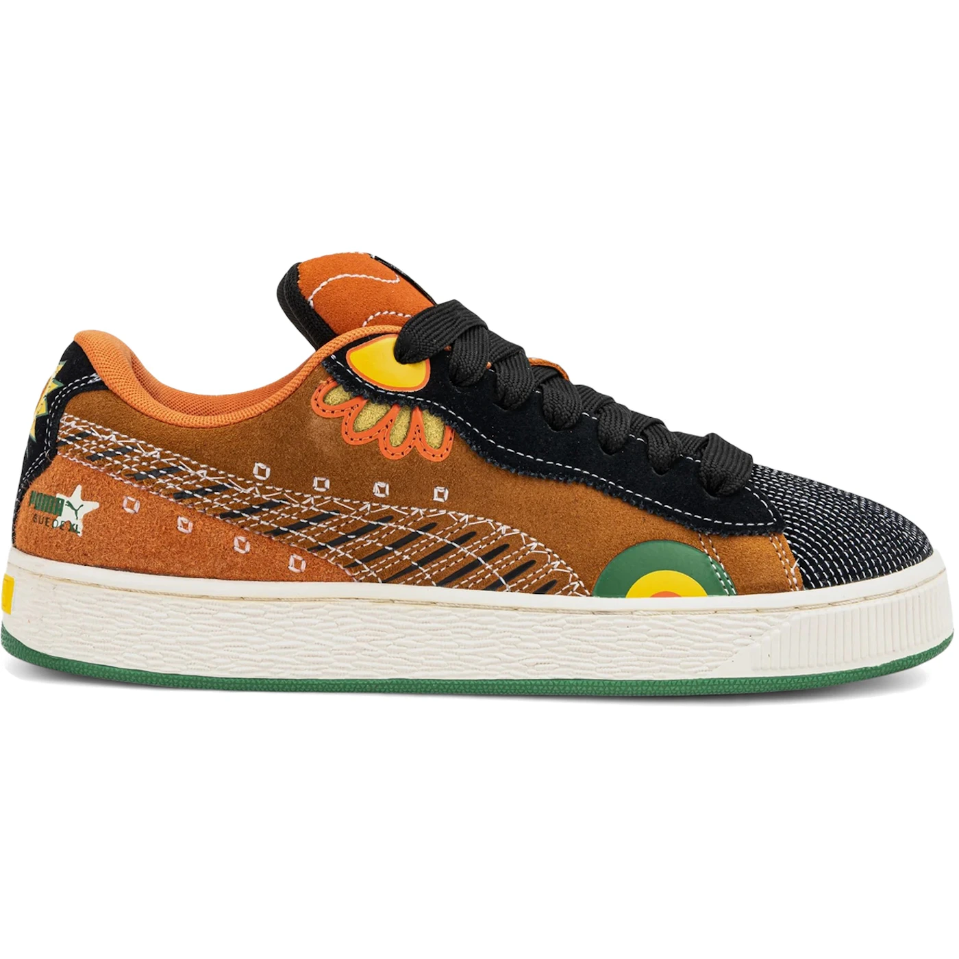 Puma Suede XL Dia De Los Muertos Caramel Latte 2 Puma Suede XL Dia De Los Muertos Caramel Latte
