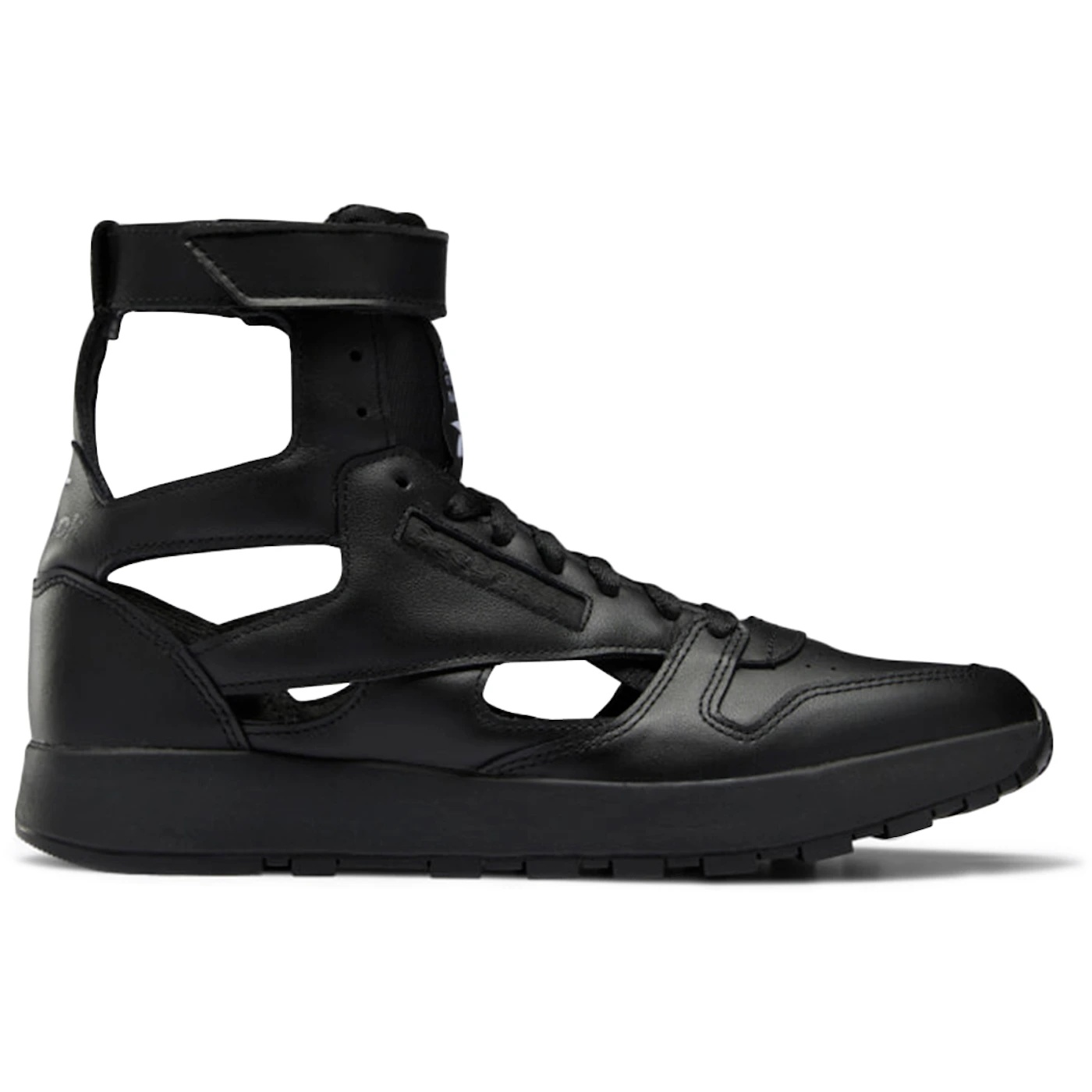Reebok Classic Leather Tabi High Maison Margiela Black 2 Reebok Classic Leather Tabi High Maison Margiela Black