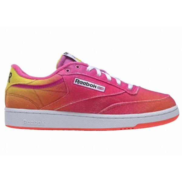Reebok Club C 85 Daniel Moon Atomic Pink Alert Yellow