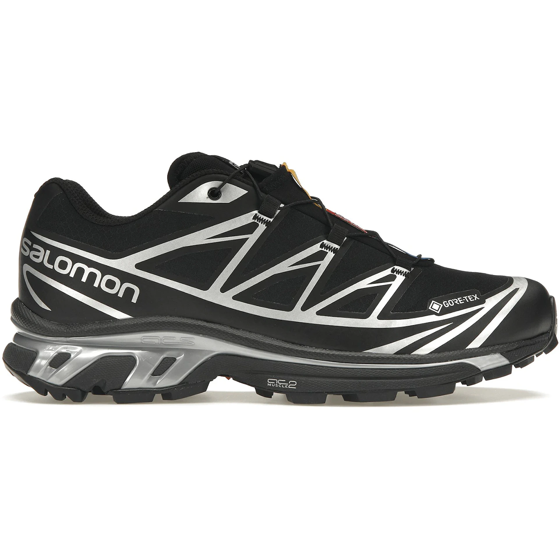 Salomon XT-6 Gore-Tex Black Silver 1 Salomon XT 6 Gore Tex Black Silver 2
