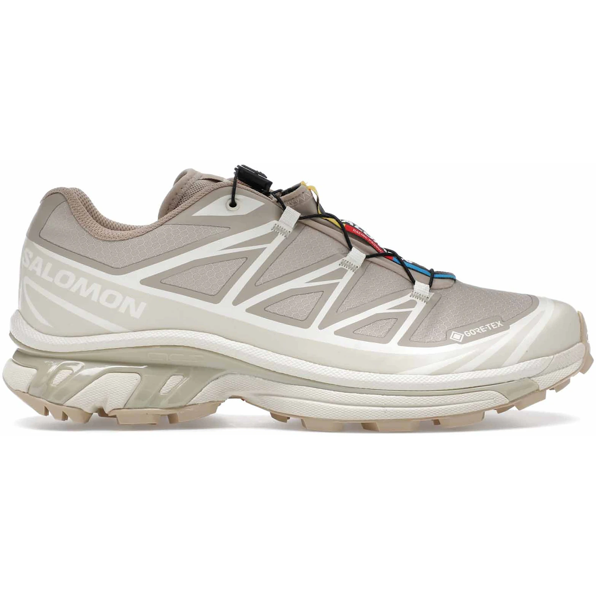 Salomon XT 6 Gore Tex Oxford Tan Almond Milk 1 2