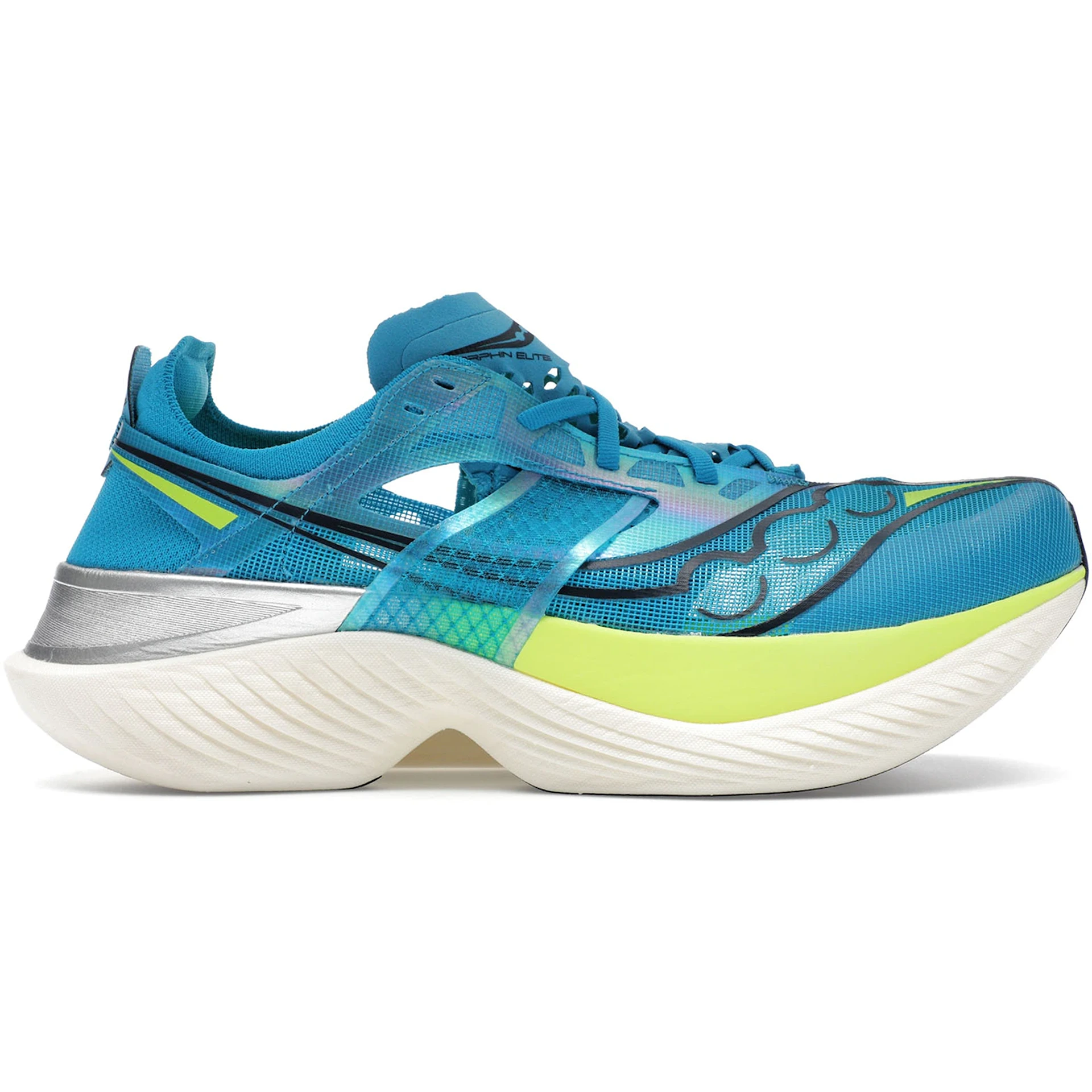 Saucony Endorphin Elite Viziblue Citron