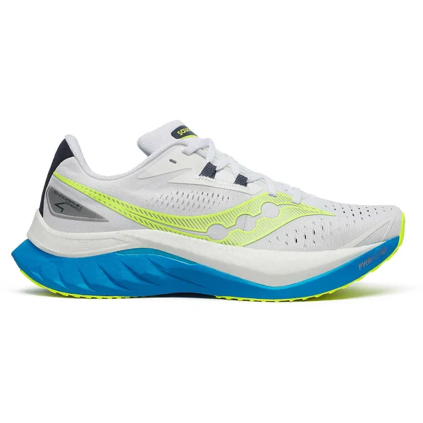 Saucony Endorphin Speed 4 White Viziblue