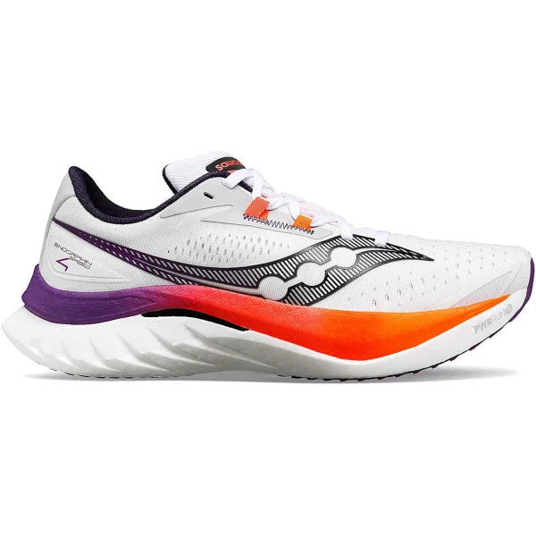 Saucony Endorphin Speed 4 White Viziorange
