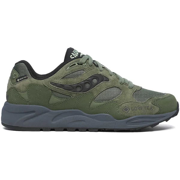Saucony Grid Shadow 2 Gore-Tex Forest Black