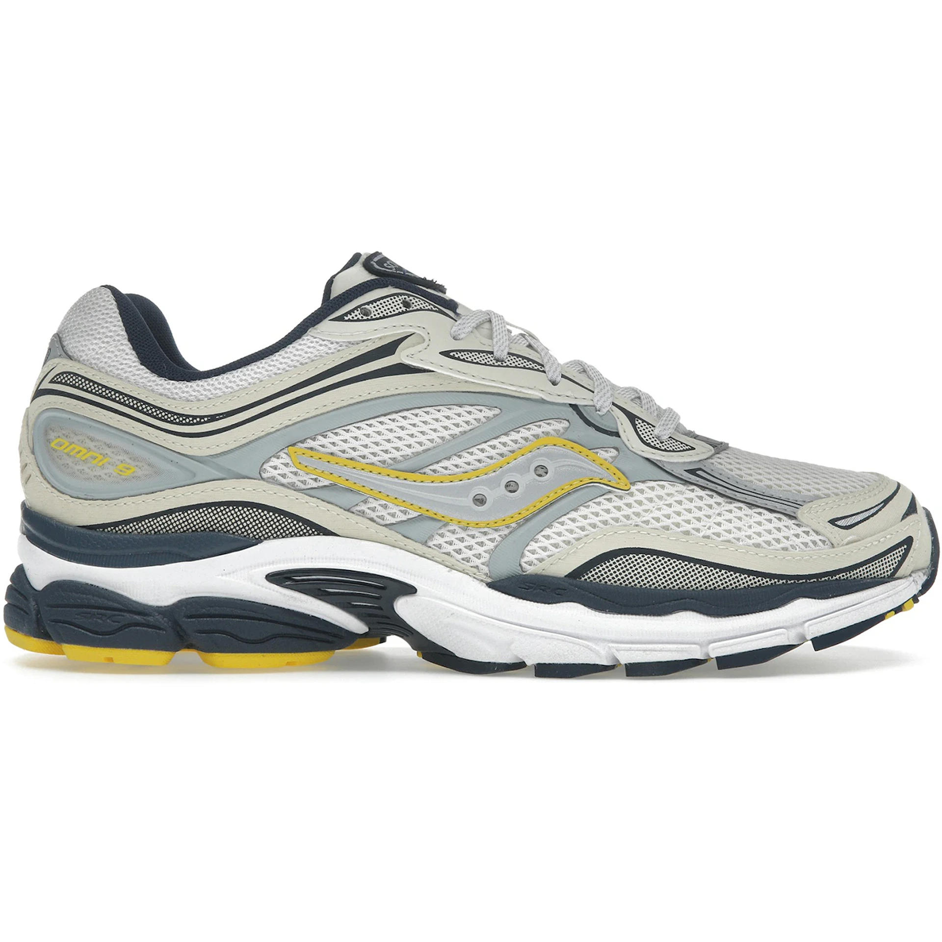 Saucony ProGrid Omni 9 Fabricated Future Pack White Yellow 1 3